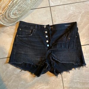 Denim forum high waisted jeans black